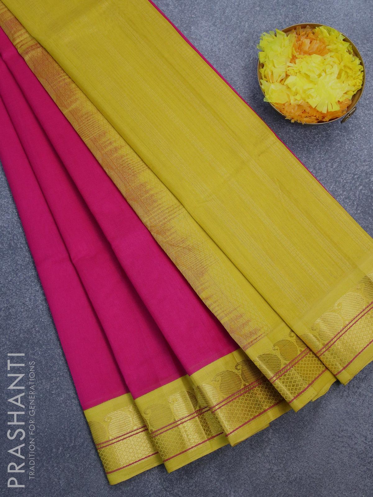Kora Silk Cotton Sarees – Prashanti Sarees