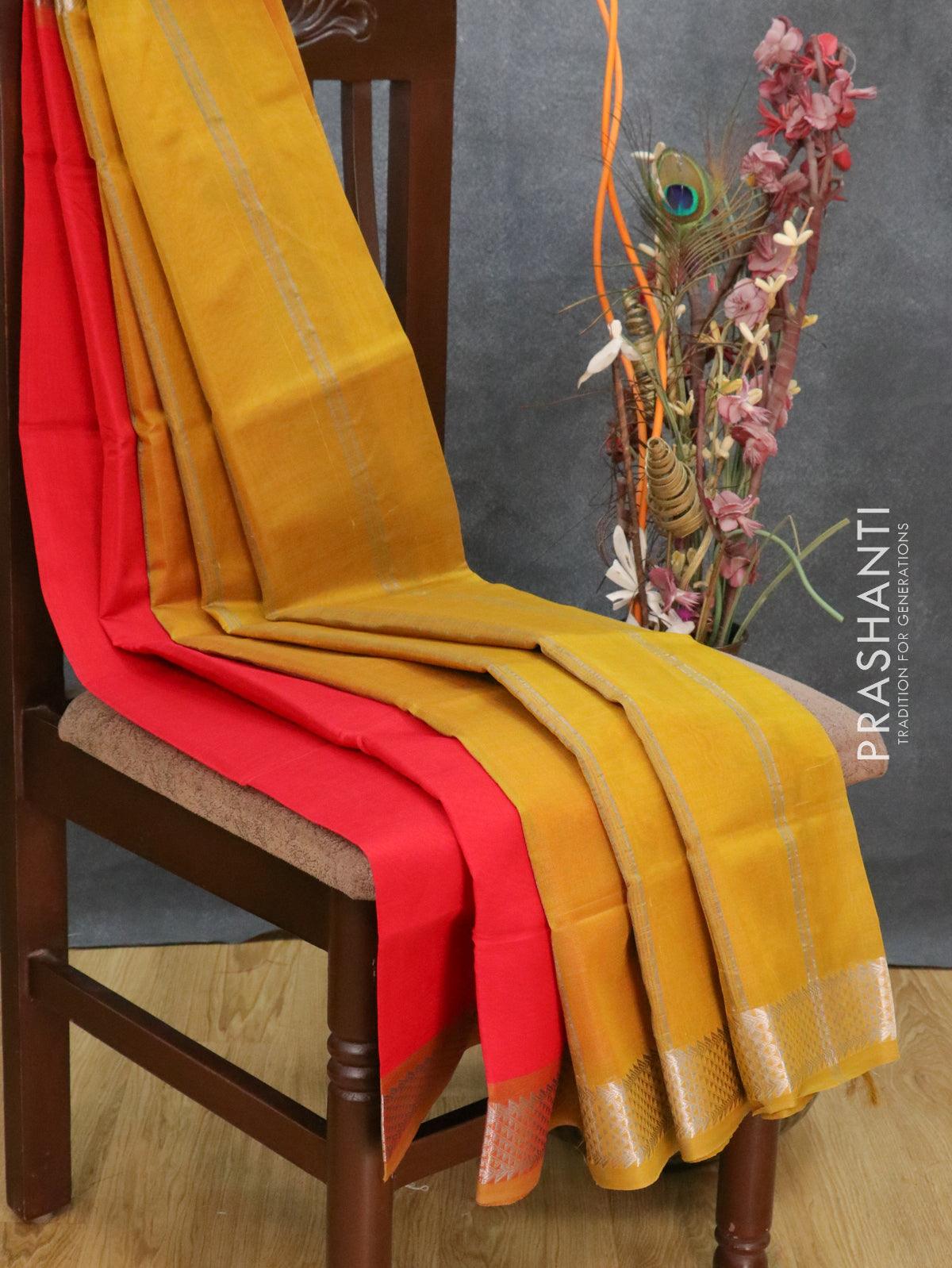 Contemporary Silk Cottons – Prashanti Sarees